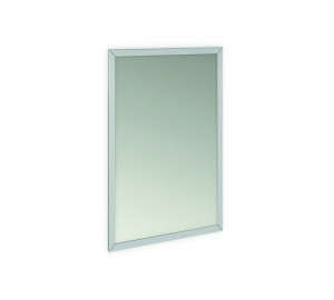 Espejo con marco de acero inoxidable 304 800x600 mm
